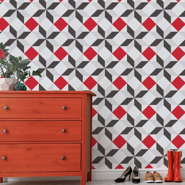 Tapeta Piękna Modernistyczna Mozaika