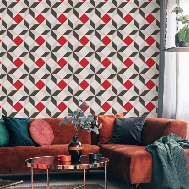 Tapeta Piękna Modernistyczna Mozaika