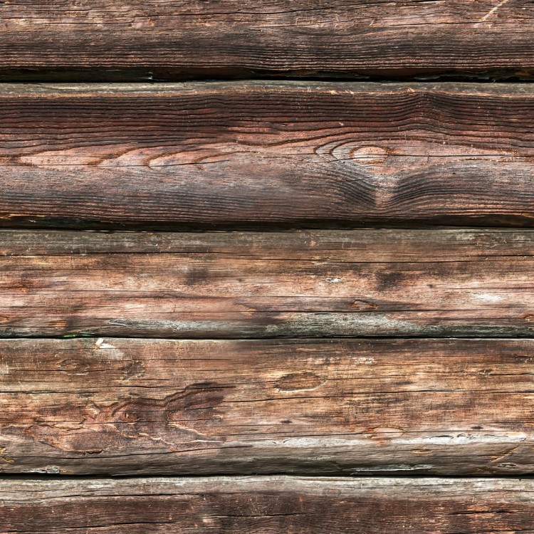 Tapeta Realistyczne Poziome Drewniane Deski