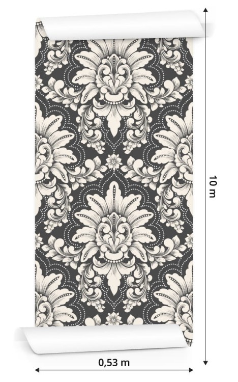 Tapeta Klasyczne Królewskie Ornamenty
