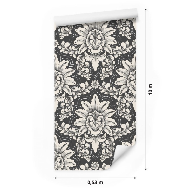 Tapeta Klasyczne Królewskie Ornamenty