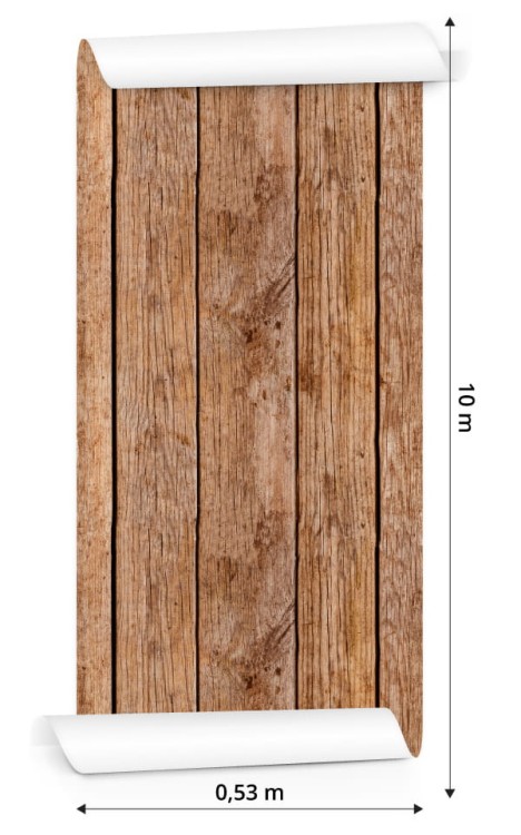 Tapeta Stare Drewniane Deski