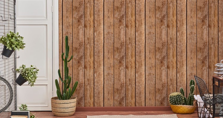 Tapeta Stare Drewniane Deski