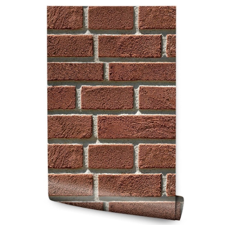 Tapeta Cegła Czerwona 3D