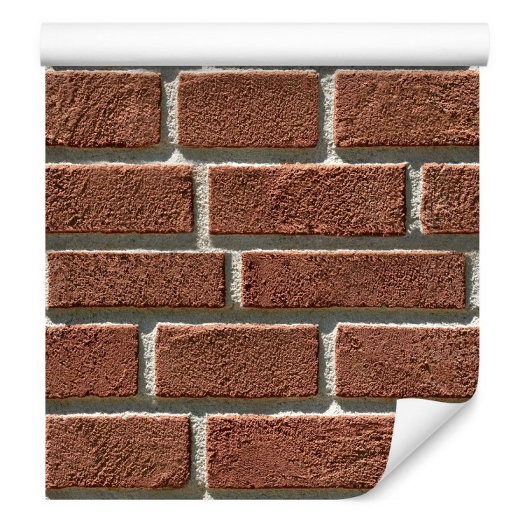 Tapeta Cegła Czerwona 3D