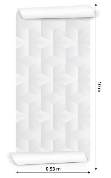 Tapeta Geometryczna - Sześciany