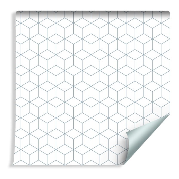 Tapeta Geometryczna - Sześciany