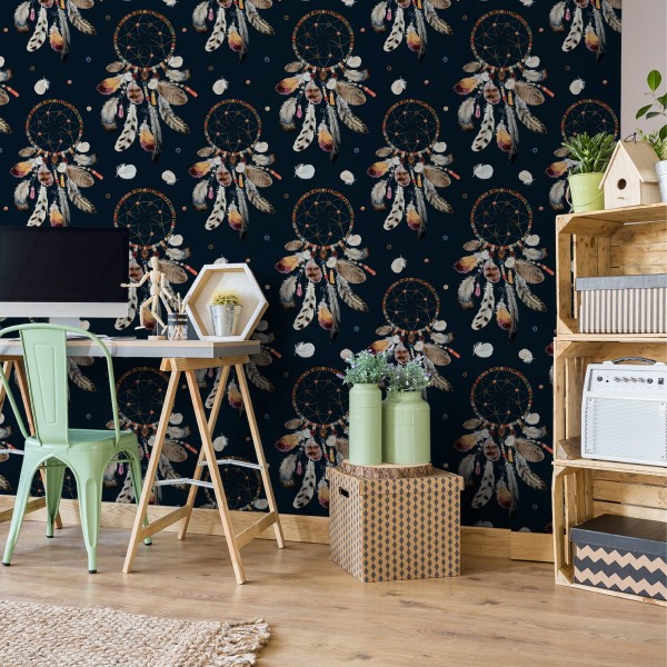 Tapeta Łapacze Snów W Stylu Boho