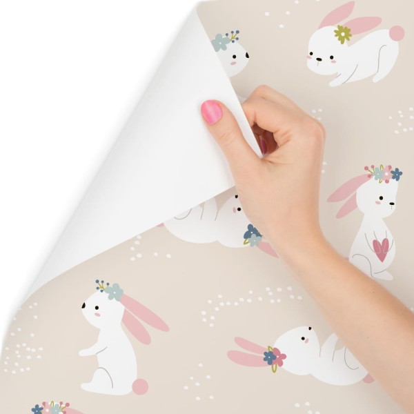 Tapeta Króliki Serduszka