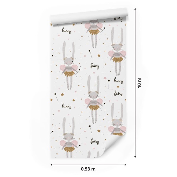 Tapeta Króliki Wróżki