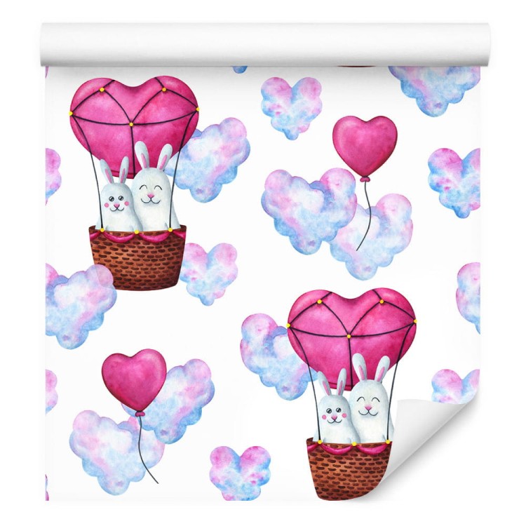 Tapeta Króliki W Chmurach