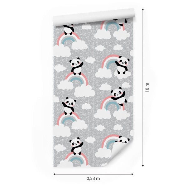 Tapeta Pandy W Chmurach