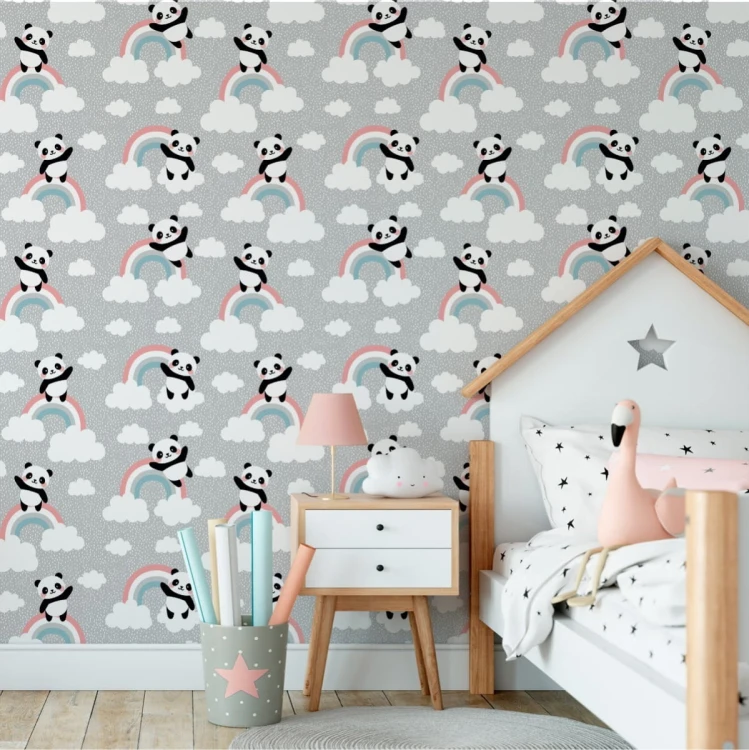 Tapeta Pandy W Chmurach