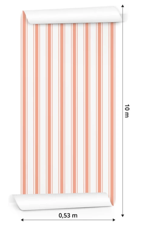 Tapeta Pionowe Paski Retro