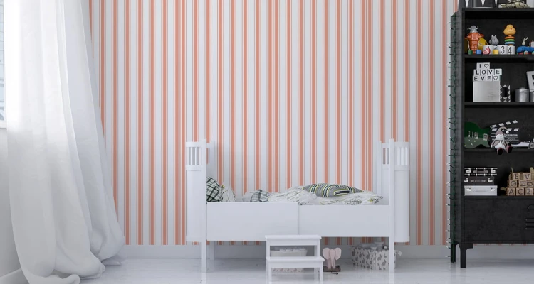 Tapeta Pionowe Paski Retro
