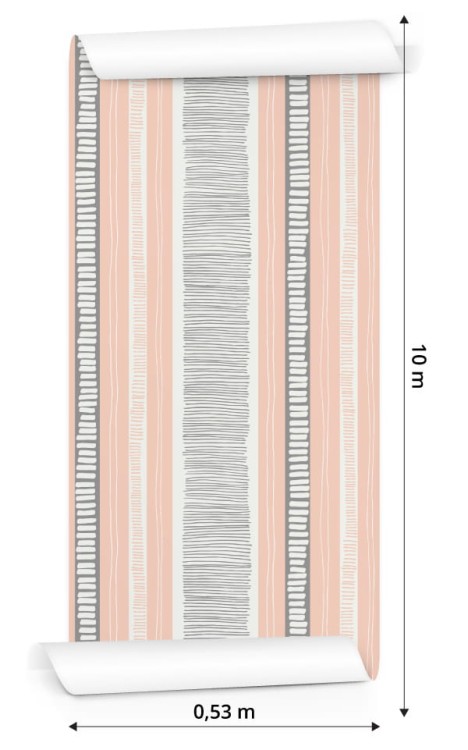 Tapeta Pionowe Paski - Abstrakcja