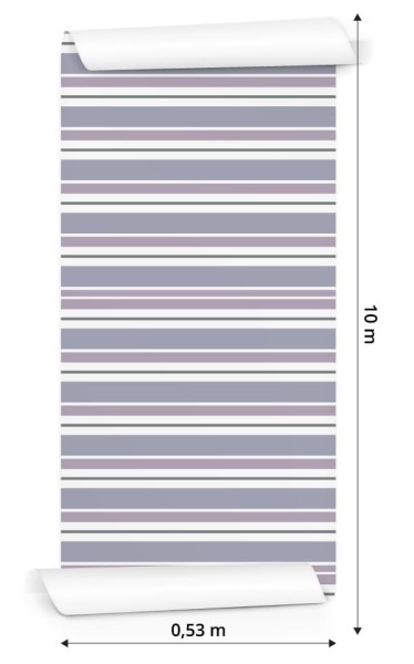 Tapeta Poziome Paski Retro