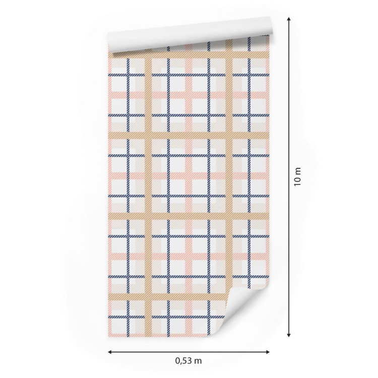 Tapeta 3D W Kratę Optyczna Geometryczna, Sypialnia