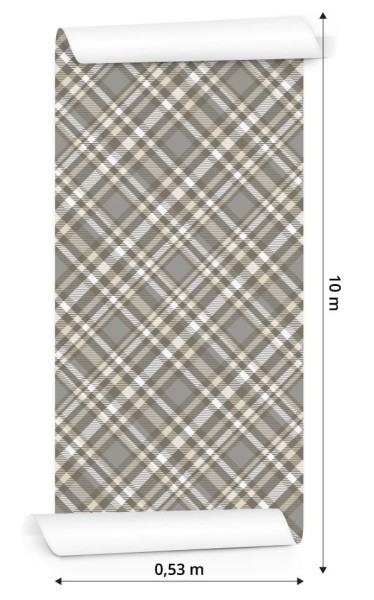 Tapeta Nowoczesny Wzór Tartanu