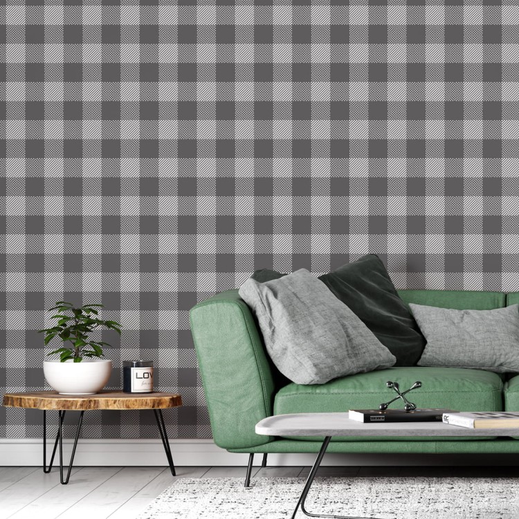 Tapeta Modernistyczna Abstrakcyjna Krata