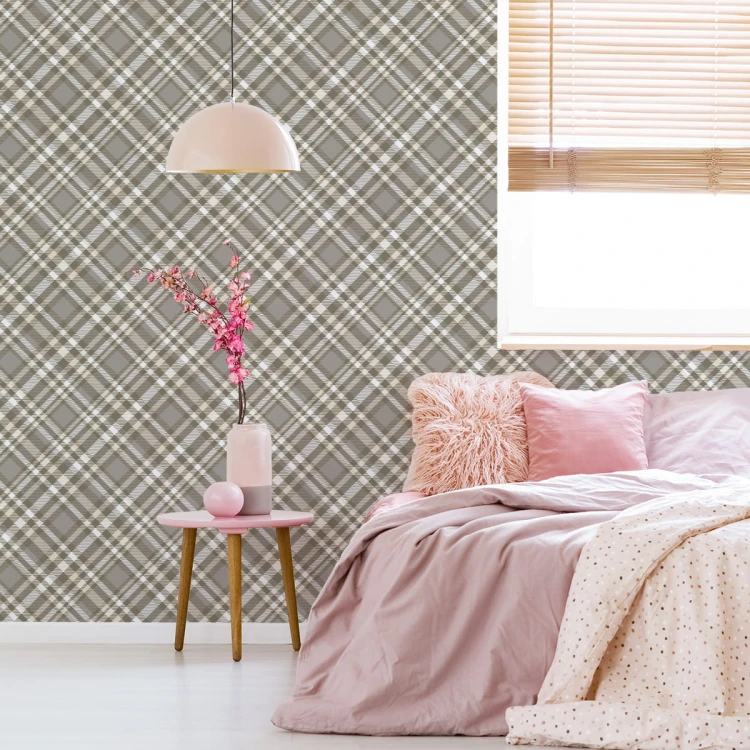 Tapeta Nowoczesny Wzór Tartanu