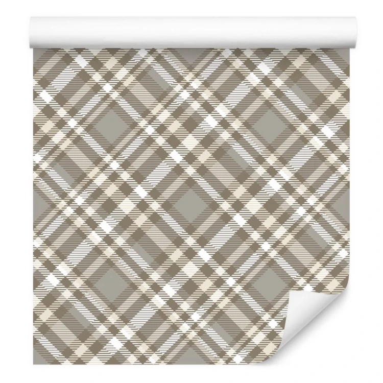Tapeta Nowoczesny Wzór Tartanu