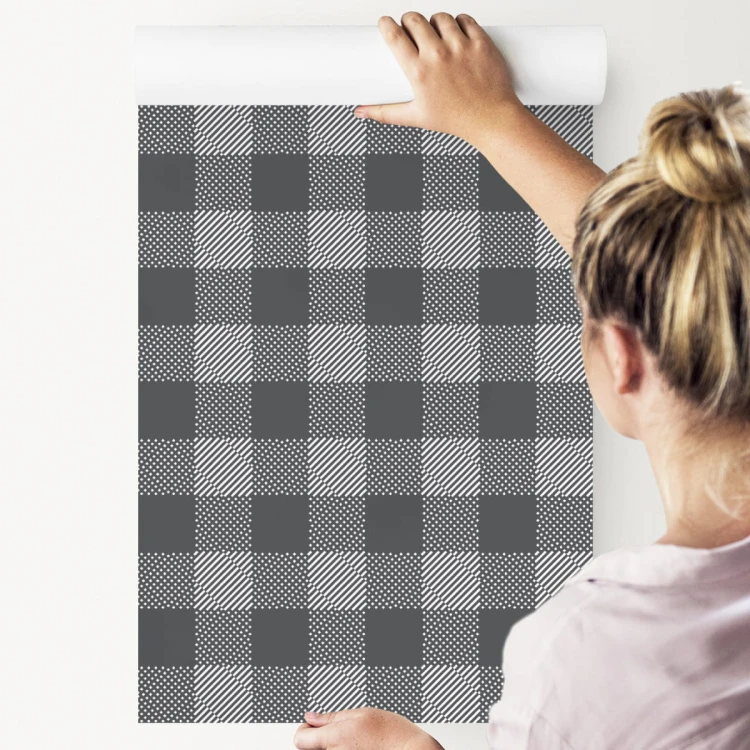 Tapeta Modernistyczna Abstrakcyjna Krata