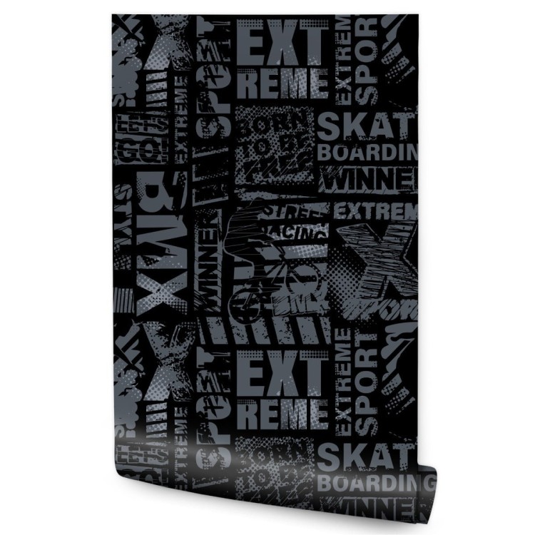 Tapeta Skaterska Typografia