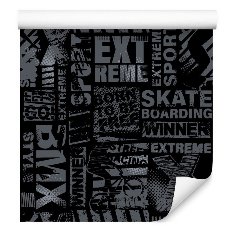 Tapeta Skaterska Typografia