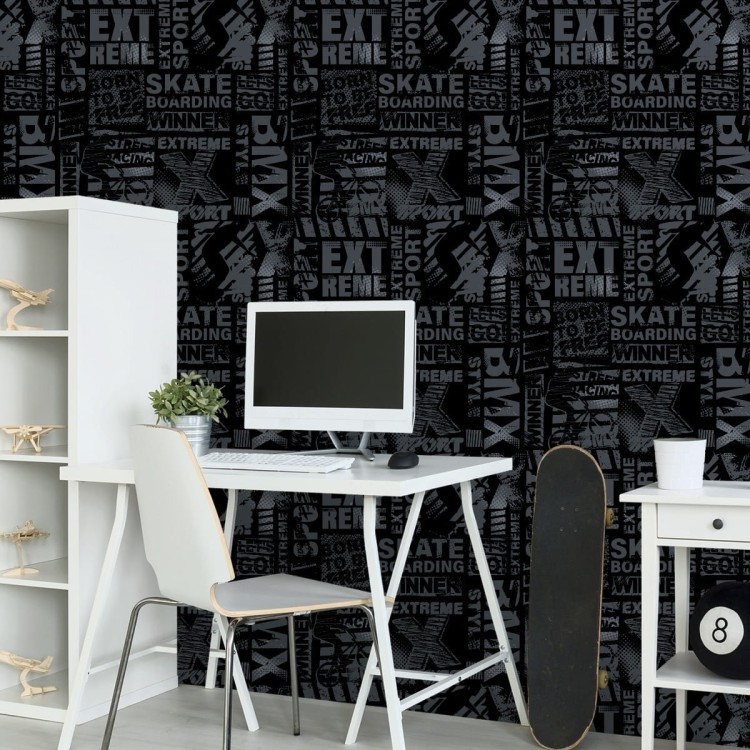 Tapeta Skaterska Typografia
