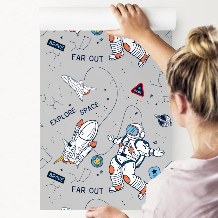 Tapeta Kosmiczny Spacer Astronauty