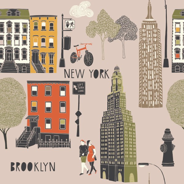 Tapeta Architektura Brooklynu