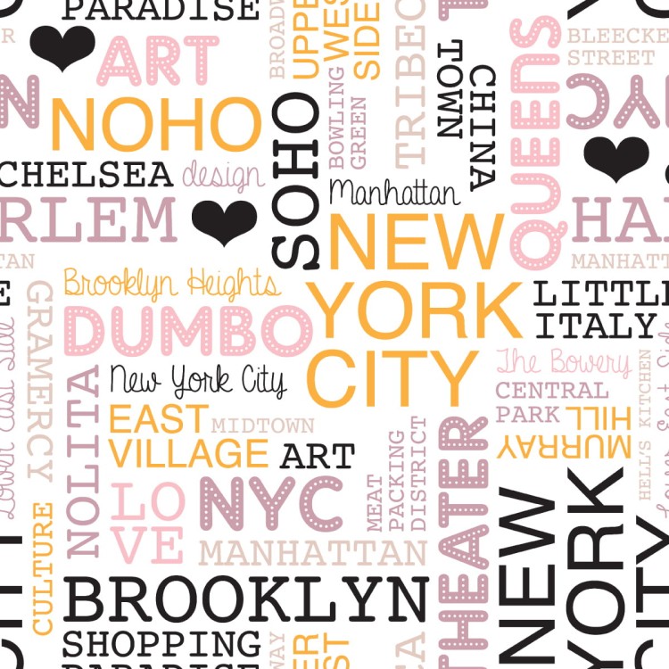 Tapeta Dzielnice Nowego Jorku