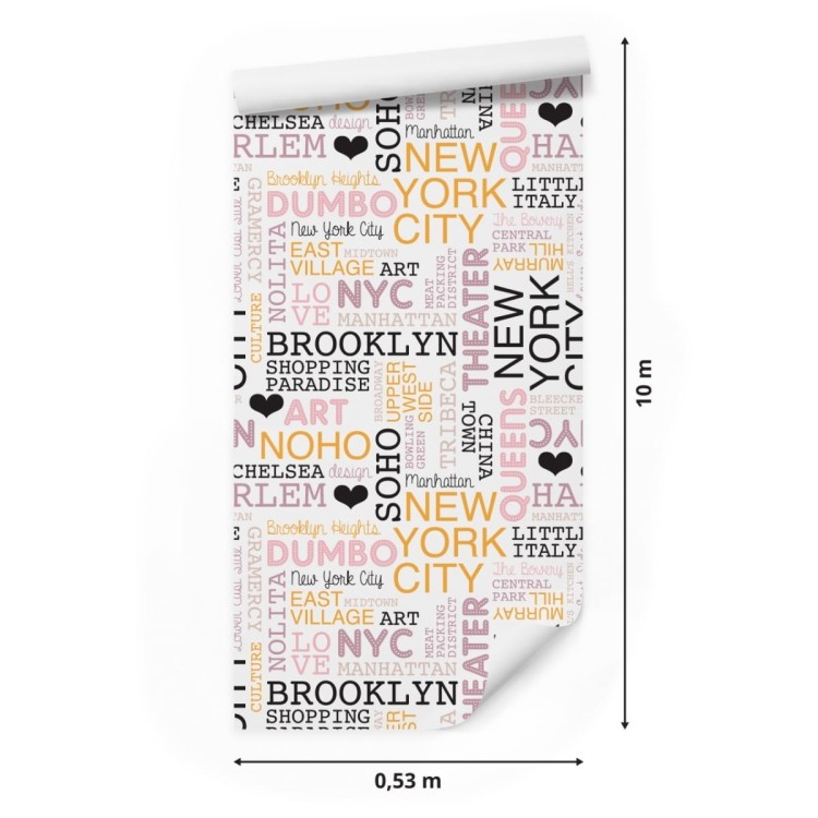 Tapeta Dzielnice Nowego Jorku