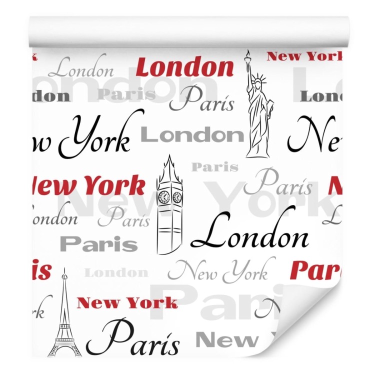 Tapeta Symbole Wielkich Miast