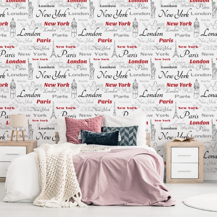 Tapeta Symbole Wielkich Miast