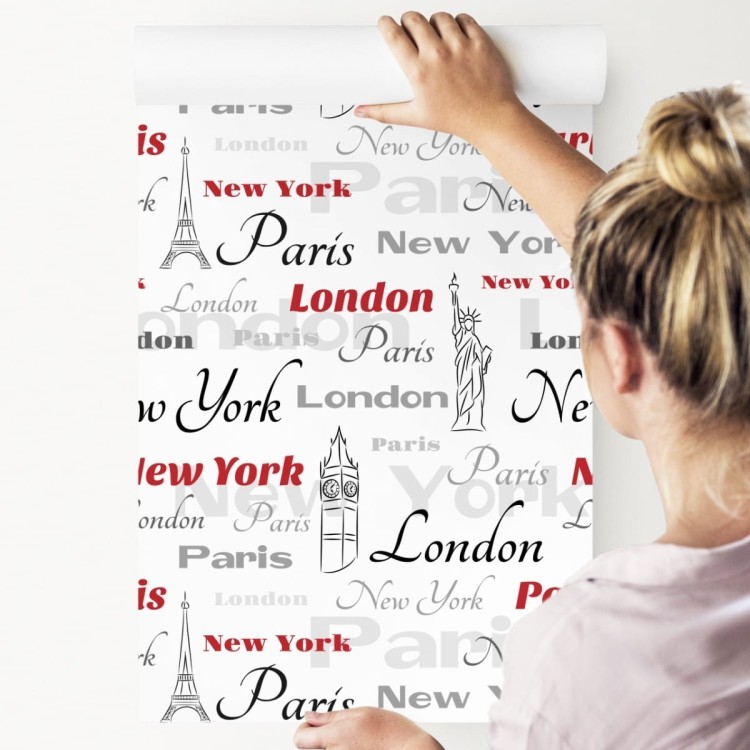 Tapeta Symbole Wielkich Miast