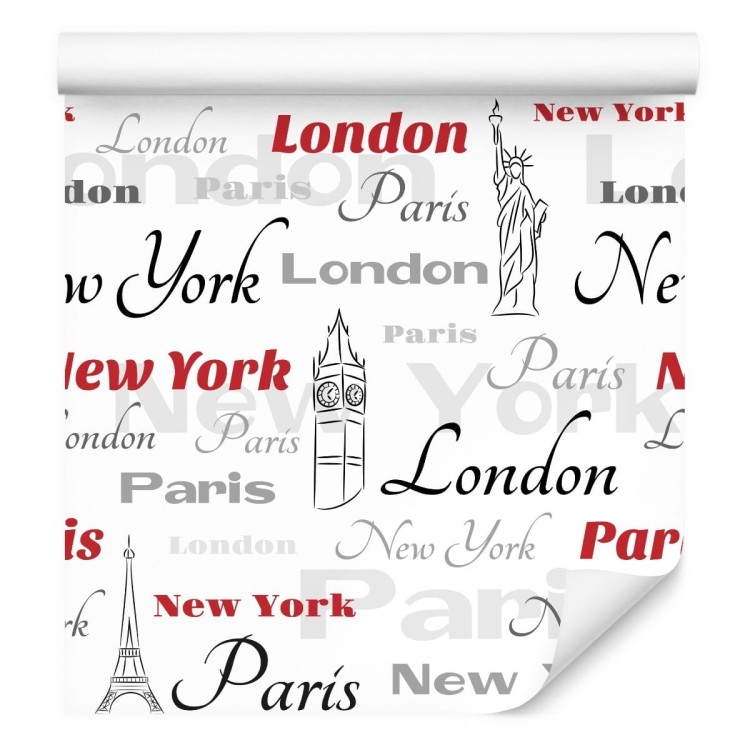 Tapeta Symbole Wielkich Miast