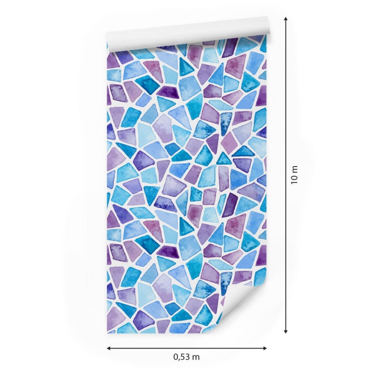 Tapeta Geometryczna, Mozaika, Do Salonu, Biura