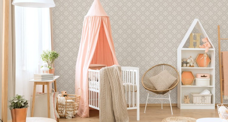 Tapeta Stylowa Mozaika Z Ornamentami