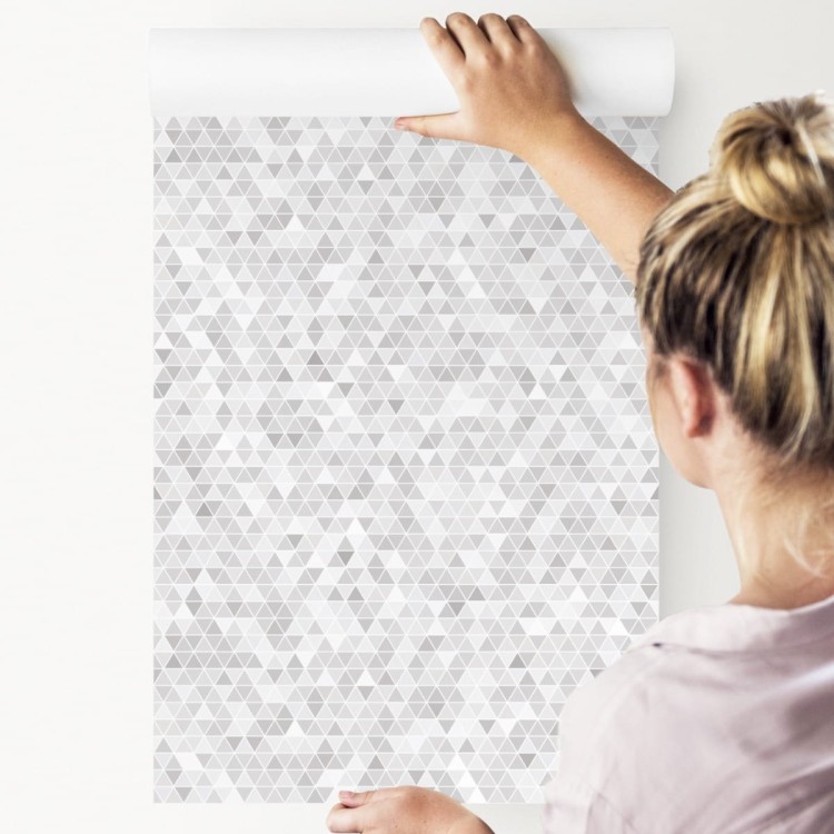 Tapeta Minimalistyczna Szara