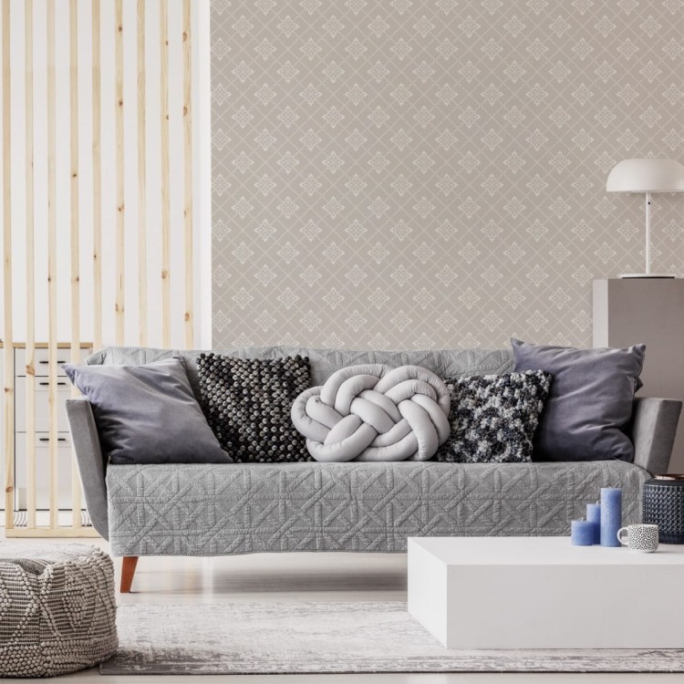 Tapeta Stylowa Mozaika Z Ornamentami