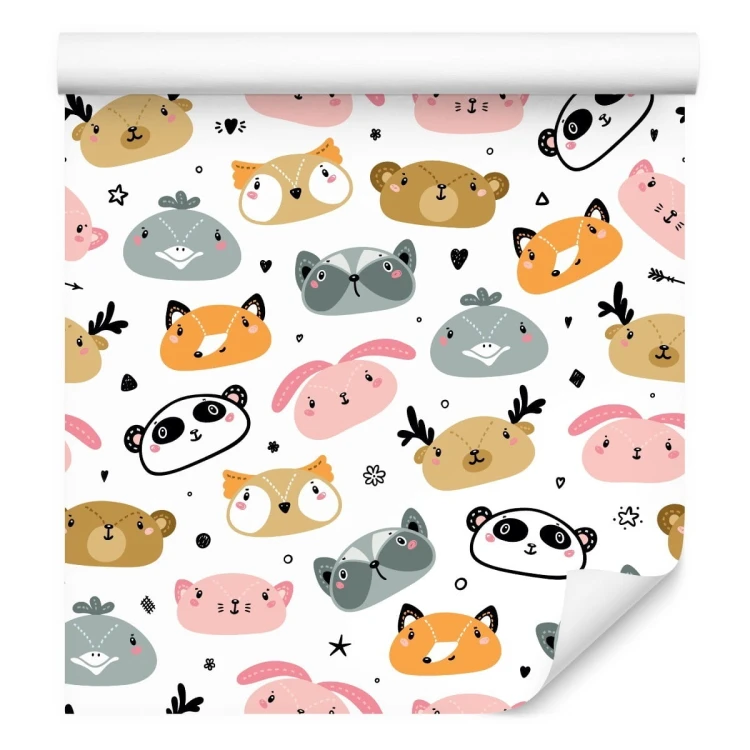 Tapeta Kolorowe Zwierzaki