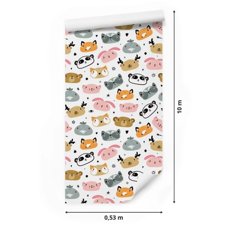 Tapeta Kolorowe Zwierzaki