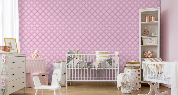 Tapeta Pikowana - Różowa