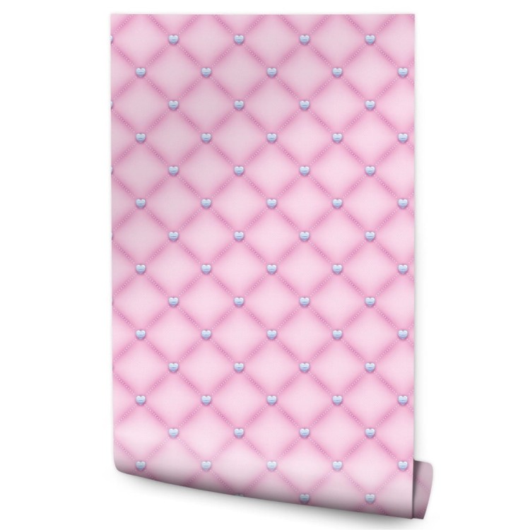 Tapeta Pikowana - Różowa