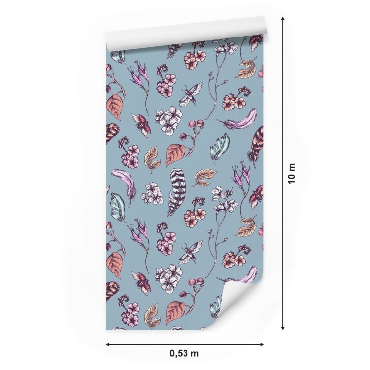 Tapeta Flora W Stylu Boho