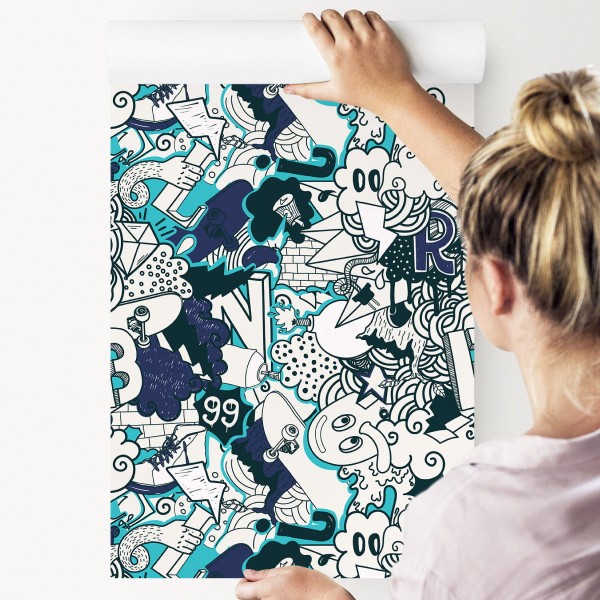 Tapeta Nowoczesne Graffiti