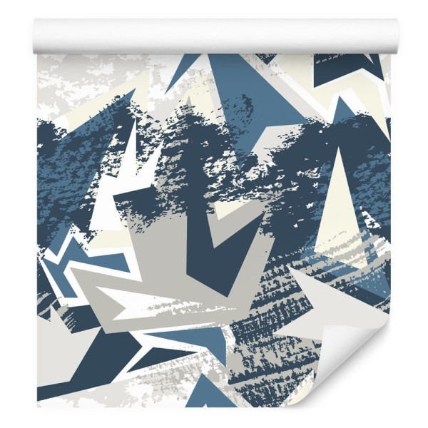 Tapeta Graffiti W Stonowanych Kolorach