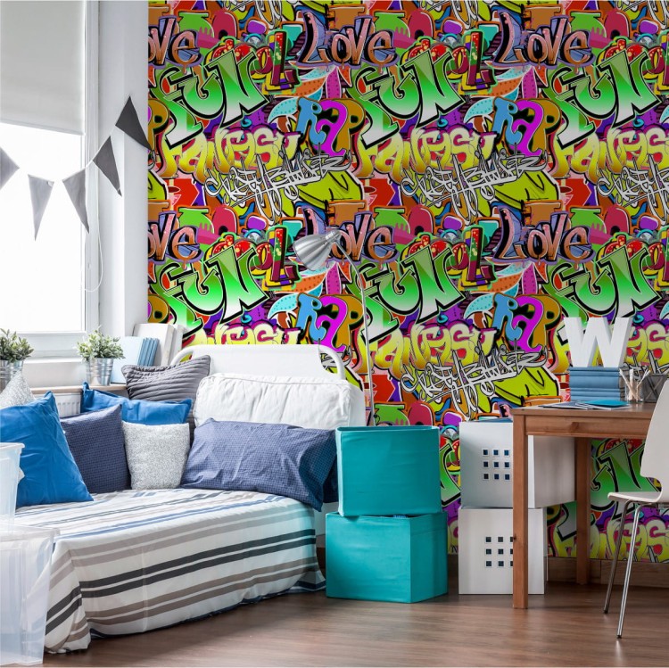 Tapeta Kolorowe Graffiti